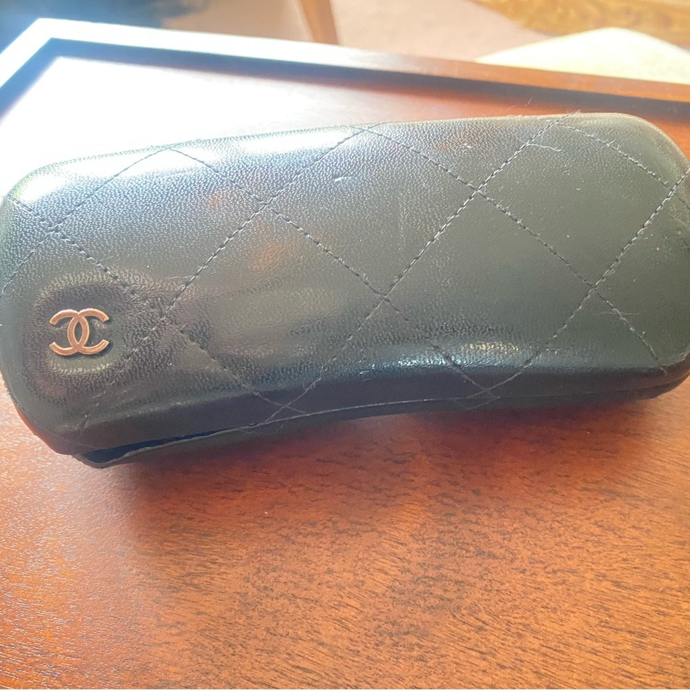 Chanel Black Quilted Case